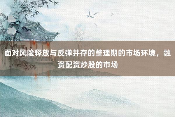面对风险释放与反弹并存的整理期的市场环境，融资配资炒股的市场